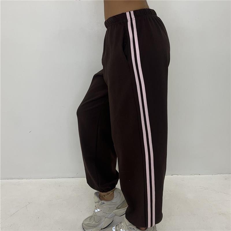 pantalone felpato con polsino clark